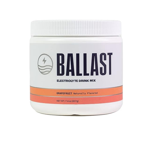 Ballast Zero-Sugar Electrolytes - Grapefruit - Hydration Powder | Keto & Paleo Friendly | Liquid Daily IV for Rapid Rehydration | Element Electrolytes Magnesium, Sodium, and Potassium | 30 Servings