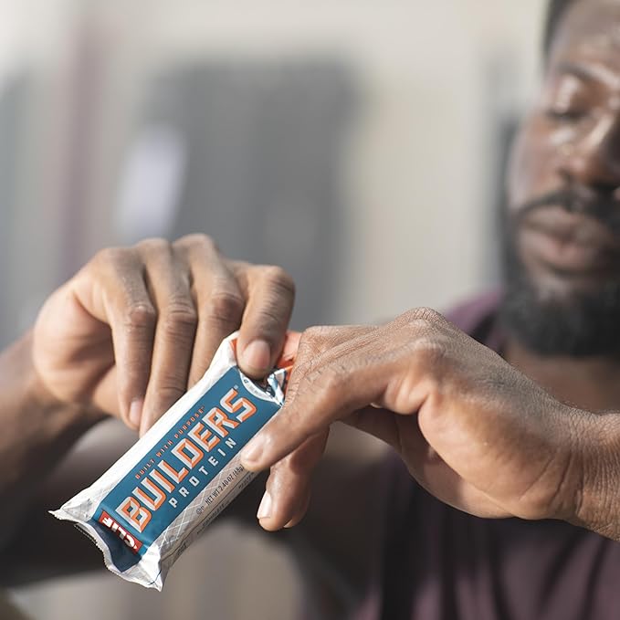 CLIF BUILDERS Protein Bars - Variety Pack - 20g Plant Based Protein - Gluten Free - Non-GMO - Low Glycemic - No Artificial Sweeteners - 2.4 oz. (12 Count)