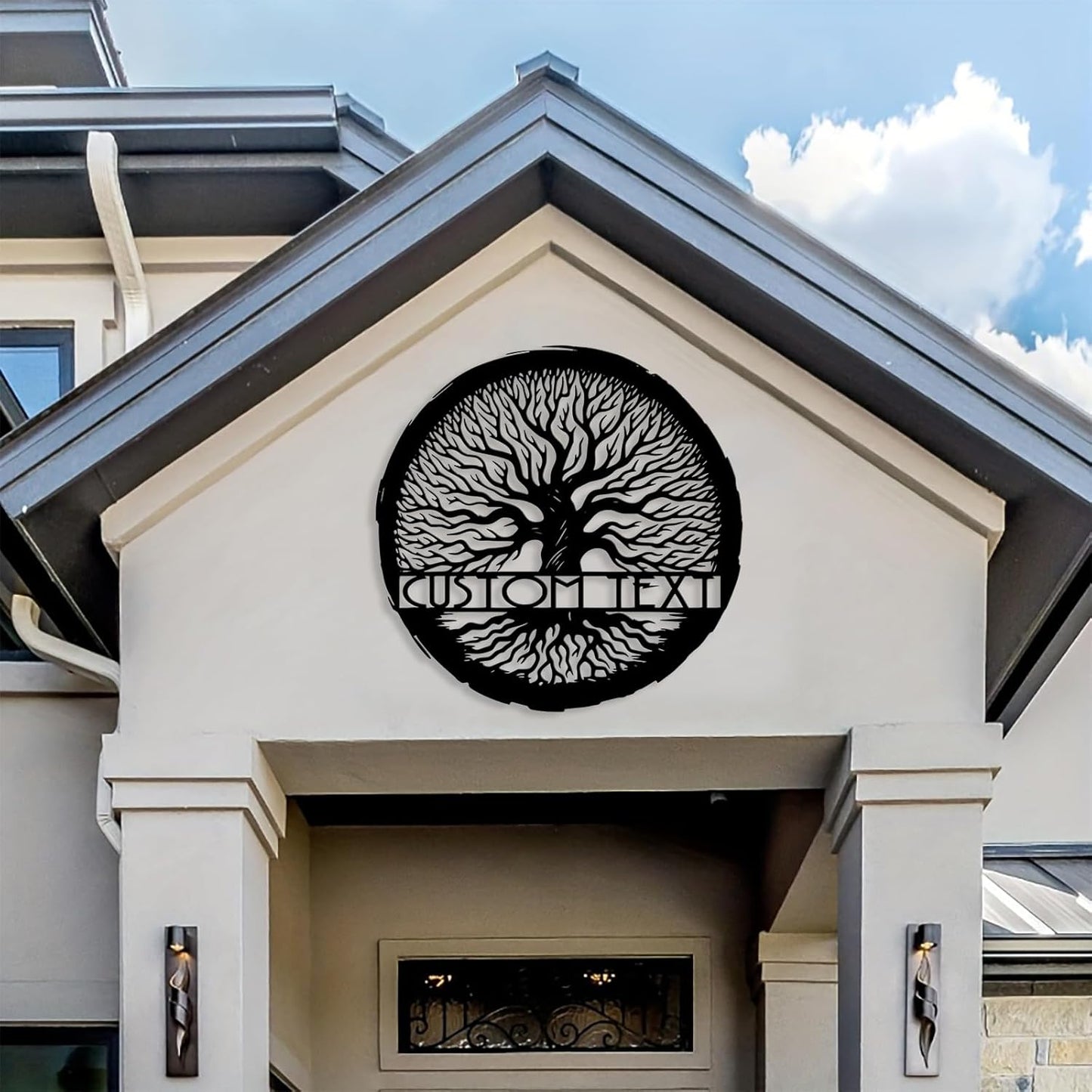 Personalized Tree of Life Metal Sign Wall Art Decor, Custom Wedding Gifts for Couples, Custom Family Name Sign, Christmas Valentine's Day Housewarming Gifts