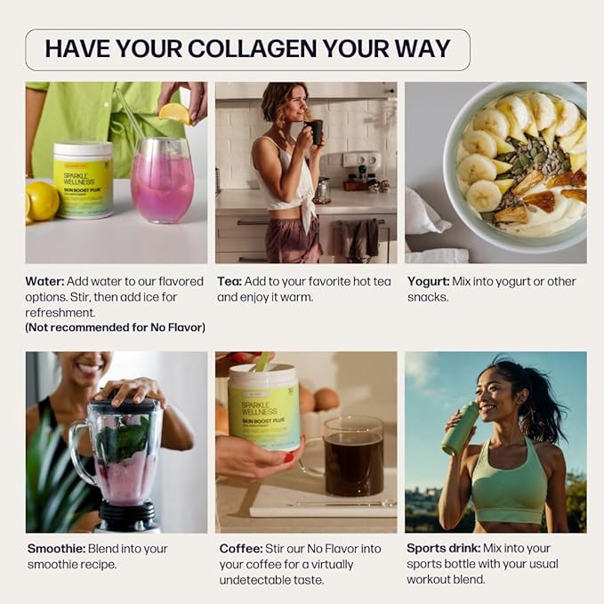 Marine Skin Boost Plus (No Flavor) [30-Serves] | Collagen Powder Supplement with Marine-derived VERISOL Bioactive Hydrolyzed Collagen Peptides, Vitamin C & Hyaluronic Acid