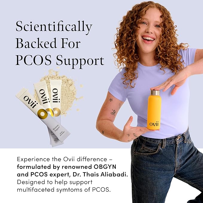 Ovii - Hormone and PCOS Supplement with Antioxidants, Nutrients and Inositol for Women (60 Count, 2 Month)