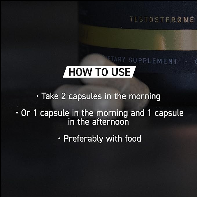 Kaged Test Capsules | Unflavored | Testosterone Booster Ferodrox | Premium Hormone Managment | LJ100 Tongkat Ali KSM-66 Ashwagandha Shilajit | Supplements for Men & Women | 60 Servings