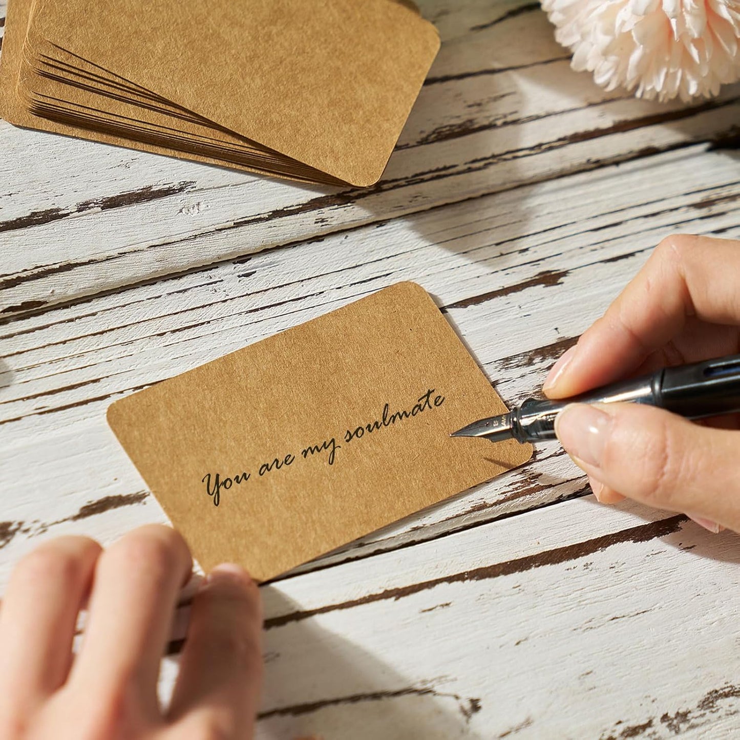 AW BRIDAL 50 Blank Love Notes Memory Jar, Anniversary Birthday Gifts for Boyfriend Girlfriend Husband Wife Mom Dad Friends, Couple Gifts Love You Because Jar for Engagement Bridal Wedding Registry