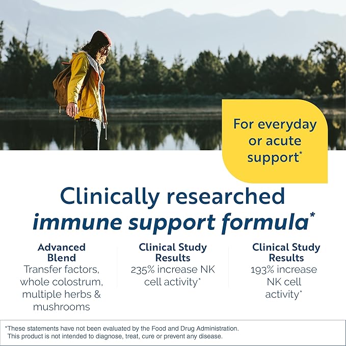 Researched Nutritionals Liposomal Glutathione (450mg) + Colostrum & Mushrooms Supplement for Immunity - Enhanced Immunity Duo - Tri-Fortify Watermelon + Transfer Factor Multi-Immune (2 Piece Set)