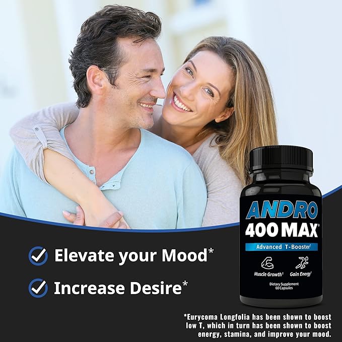 Testosterone Support for Men & Women – Tongkat Ali, L-Arginine & L-Citrulline – Energy, Vitality & Performance – 60 Capsules, 30-Day Supply