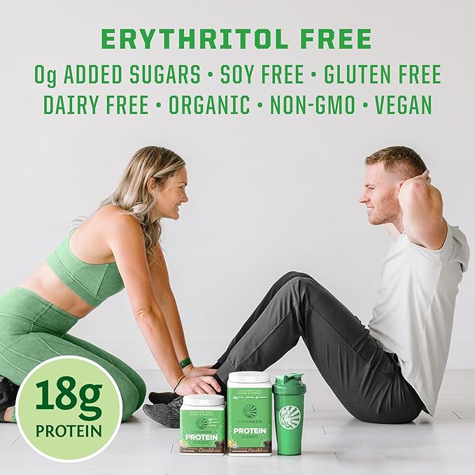 Brown Rice Protein Powder with Bcaa & Amino Acids Raw Rice Protein Shake Gluten Free Low Carb Dairy Free | Plant Based Classic Sprouted Brown Rice Protein Powder Chocolate 375g by Sunwarrior