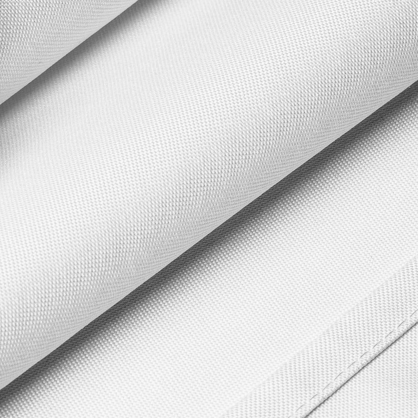 Lann's Linens - 10 Premium 132" Round Tablecloths for Wedding/Banquet/Restaurant - Polyester Fabric Table Cloths - White