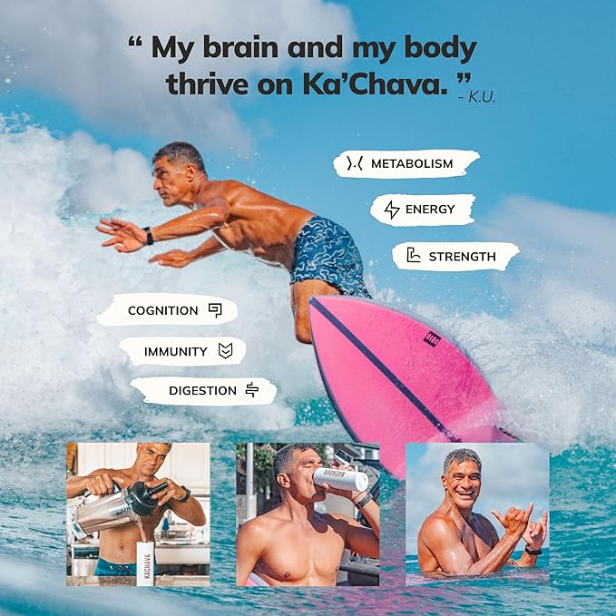 Ka’Chava Whole Body Meal Shake Chai 2 lb – Vegan Protein Powder with 85+ Superfoods & Greens – Plant-Based Meal Replacement with Probiotics & Digestive Enzymes – Gluten & Dairy Free (15 Servings)