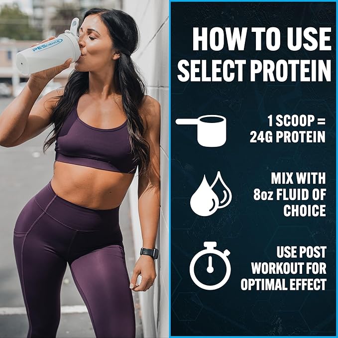 PEScience Select Protein Powder Variety Pack, 25 Serving Protein Powder Sample Pack, 5 Flavors, Whey and Casein Blend, Keto Friendly and Gluten Free