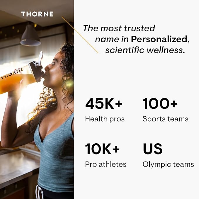 THORNE Creatine - Micronized Creatine Monohydrate Powder - Support for Muscles & Cognitive Function* - for Women & Men - Unflavored - NSF Certified for Sport - 5 g per Serving - 30 Servings