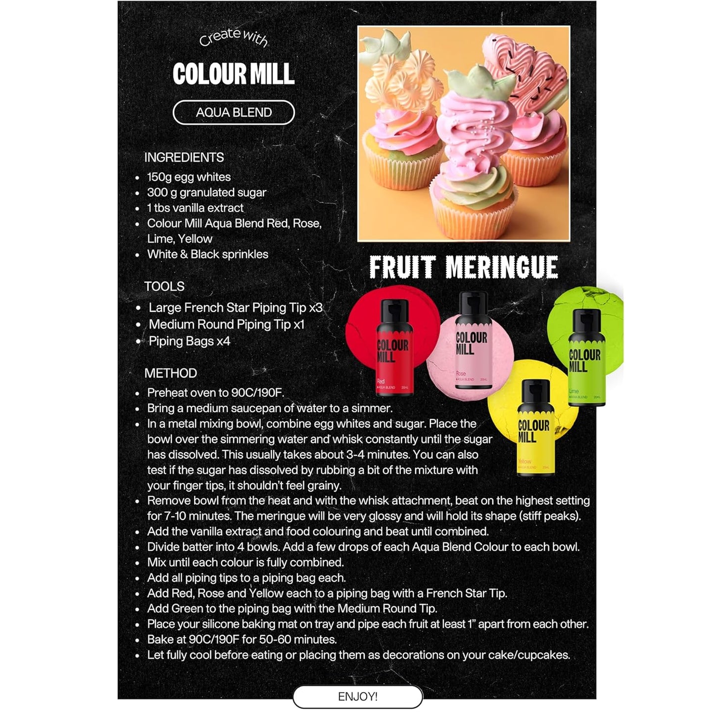 Colour Mill Aqua Blend Water-Based Food Coloring, 20 Milliliters Red