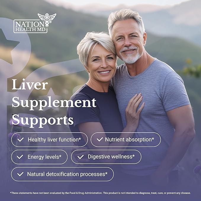 Liver Renew - Liver Cleanse Detox & Repair - Liver Support Supplement with Artichoke Extract, Milk Thisle, Dandelion and Turmeric - 60 Capsules