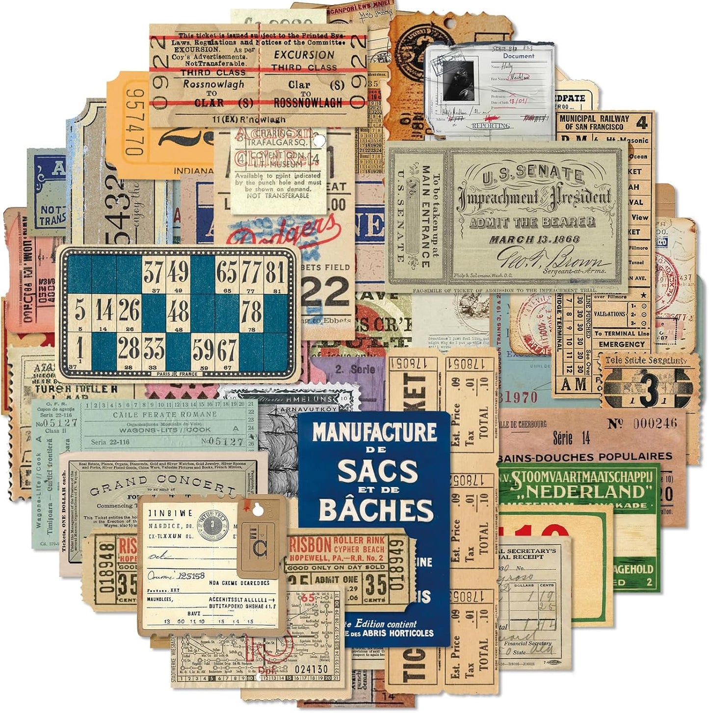 100 Pcs Drifting letterhead Set Vintage Postage Sticker Pack, Aesthetic Decorative Paper Floral Stickers for Scrapbooking DIY Art Crafts Bullet Journal Stickers Junk Journal Supplies