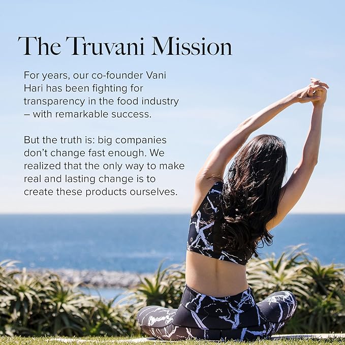 Truvani Plant Based Snack Bars | Snickerdoodle 12 Pack | 5g Protein | USDA Organic and Vegan | The Only Bar | Dairy, Soy, and Gluten Free | Individually Wrapped