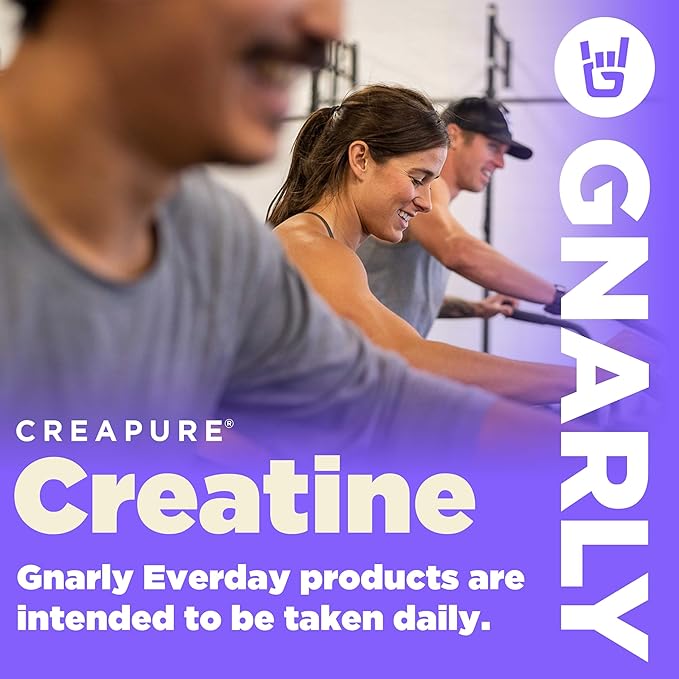 Gnarly Nutrition Creatine Powder – Creapure, Vegan Creatine Supplement – NSF Sport Certified, Optimized Recovery – Sports Nutrition – 5g Creatine Monohydrate – Unflavored, 15.87 oz
