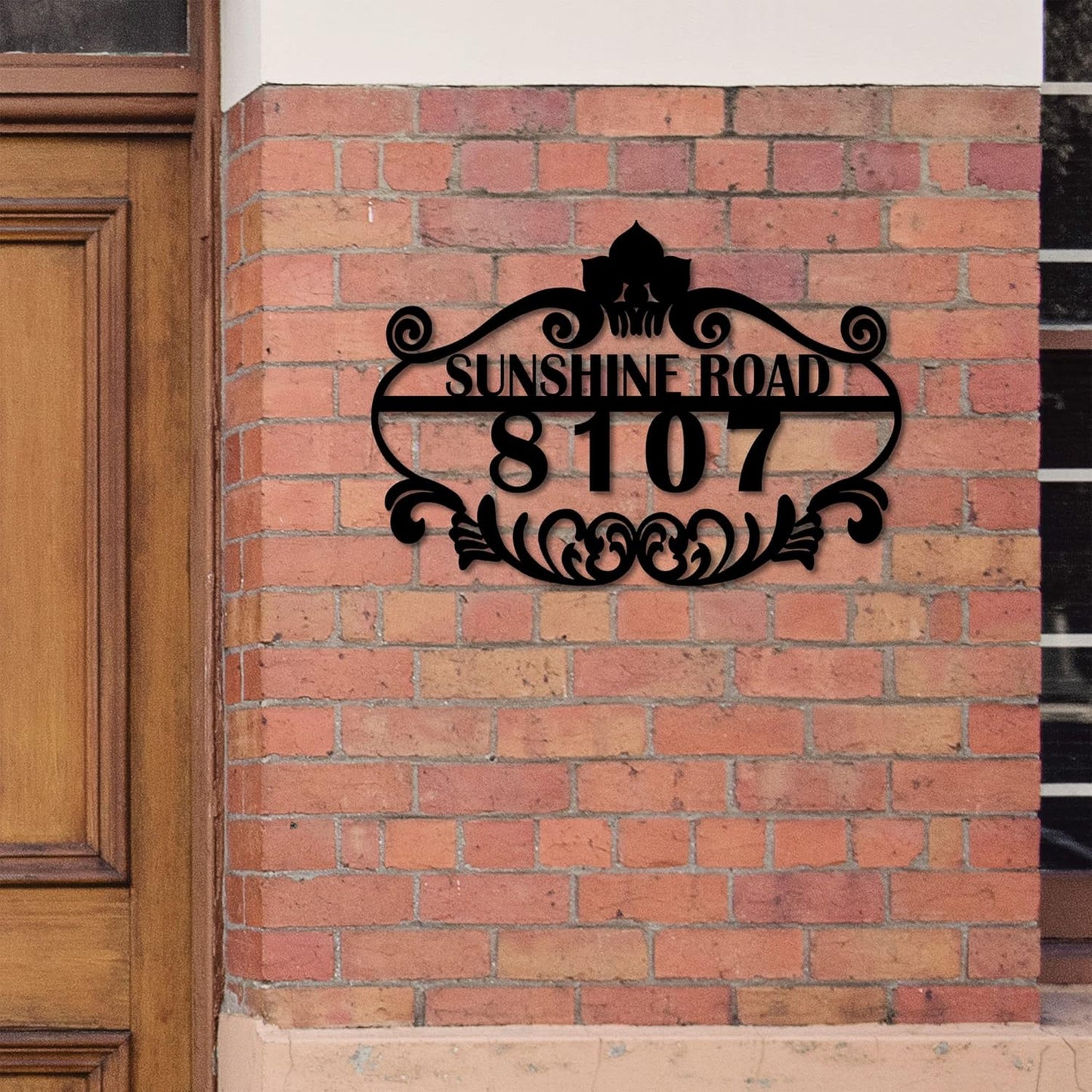 Personalized Vintage Styling Metal House Numbers for Outside - Custom Metal Address Sign - Address Numbers for House - Address Plaque - Housewarming Gift New Home