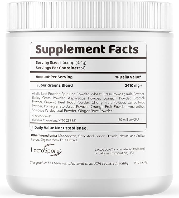 (2 Pack) Testo Greens Powder - Testo Greens, TestoGreens Powder, TestoGreens, TestoGreens Advanced Formula, Testo Greens All Natural Formula, TestoGreens Powder Reviews, 60 Servings for 2 Months
