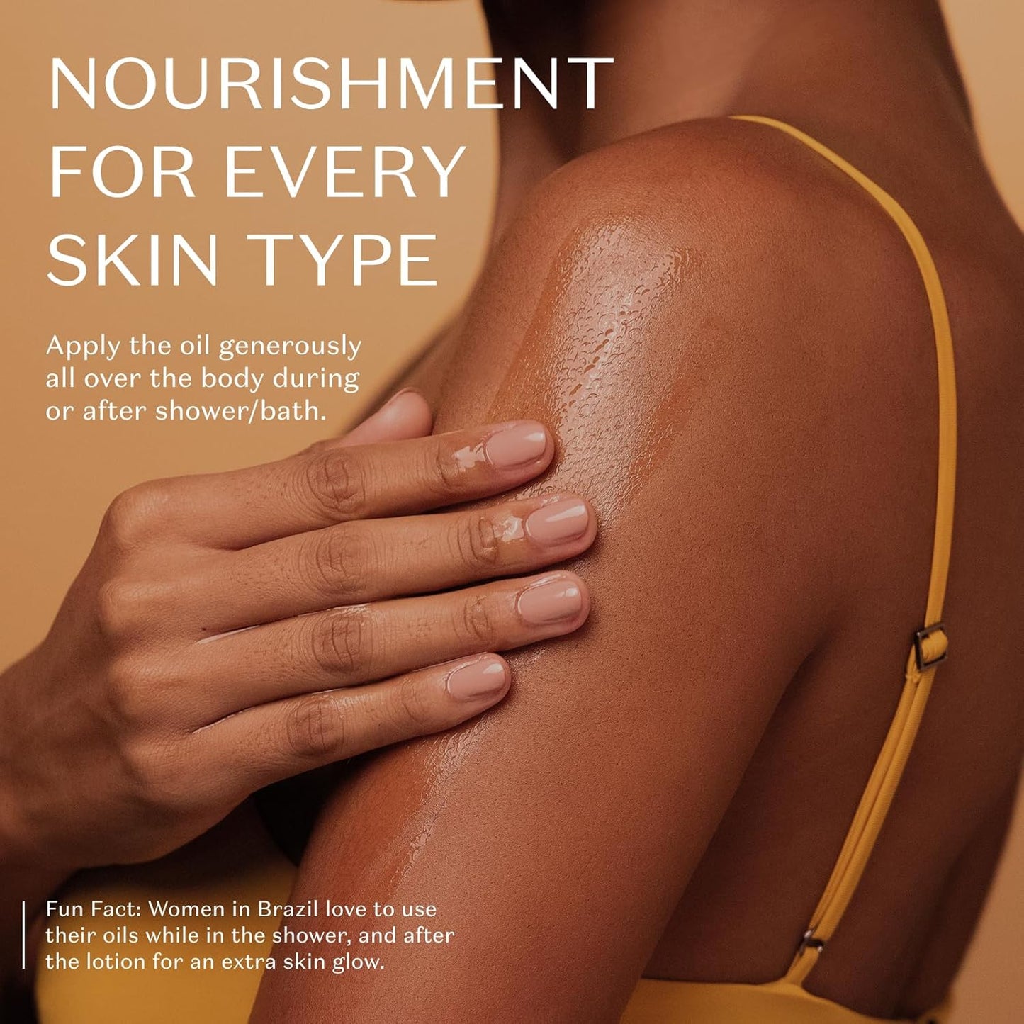 Nativa SPA by O Boticario Quinoa Hydrating Body Oil, Soft and Healthy Skin, 6.8 oz. (200 ml)