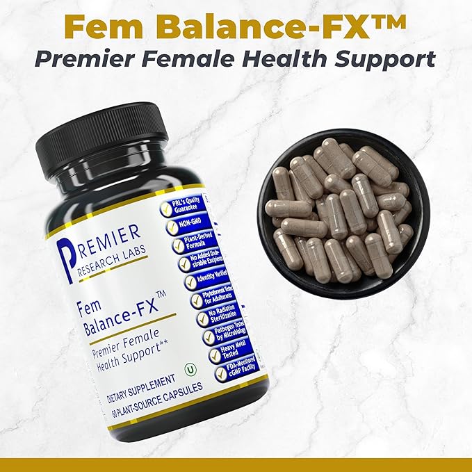 Fem Balance-FX, 60 Capsules, Vegan Product - Comprehensive Female Formula for Premier Female Health Support