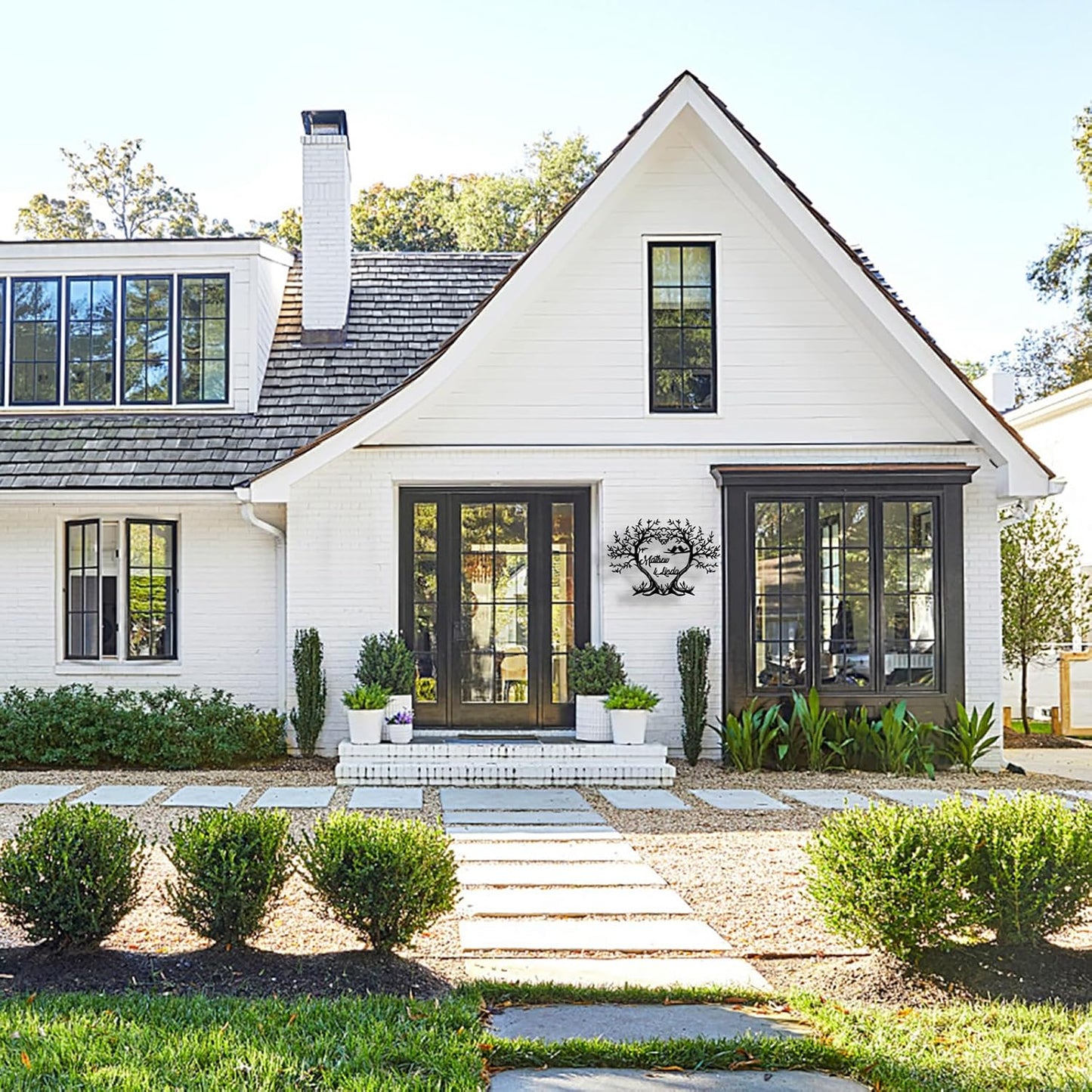 Personalized Tree of Life Metal Sign Wall Art Decor, Custom Wedding Gifts for Couples, Custom Family Name Sign, Christmas Valentine's Day Housewarming Gifts