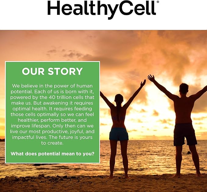 HealhtyCell AM/PM Healthspan System - 90+ Vitamins, Minerals, Protective Phytonutrients, Probiotics & Enzymes for Advanced Cellular Nutrition - 60 AM Tablets & 60 PM Tablets