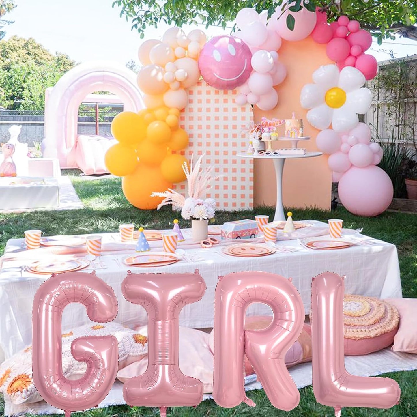 40" Giant Pastel Pink Letter Balloon X, Lager Foil Balloons Pearl Pink Alphabet X, Light Pink Letter X for Girls, Mylar Letter Customize X Balloons for Women Birthday Party Decorations Supplies