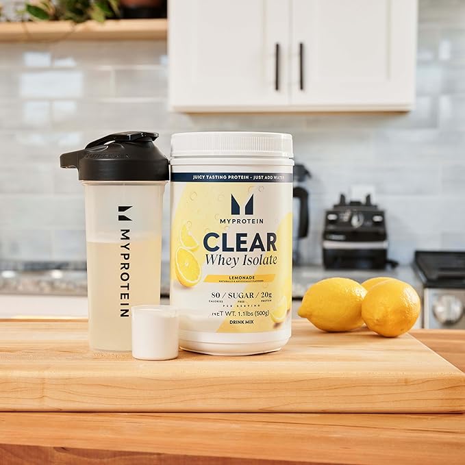 Myprotein Clear Whey Protein Powder Bundle – Lemonade & Dragonfruit Flavors – Fruity, Fast-Digesting Whey Isolate – Post Workout Recovery Drink – Low Sugar, High Protein