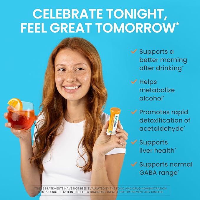 Himalaya PartySmart, One Capsule for a Better Morning, Plant-Based, Liver Support, Better Morning After Drinking, Clinically Studied, Non-GMO Project Verified, 12 Capsules