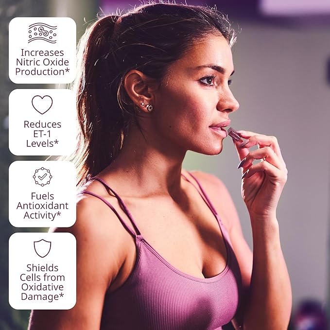 VINIA Superfood Daily Chews 2X Formula – Red Grape Chews Made with Real Piceid Resveratrol for Heart Health, Nitric Oxide, Physical Energy, Alertness, Blood Flow, Kosher, Non-GMO – 30 Ct