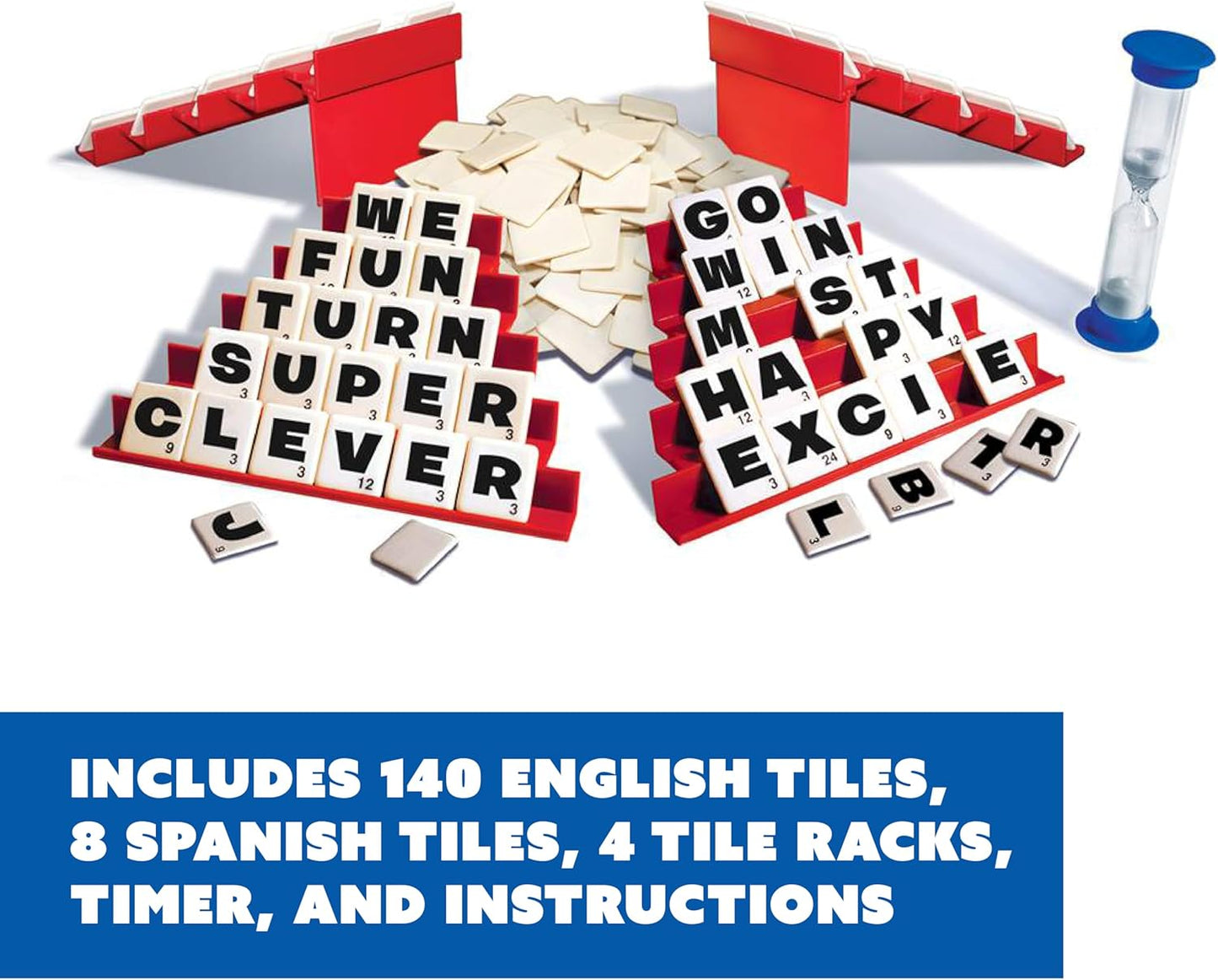 Dabble® Word Game | Fast-Paced Family Board Game | Enhances Spelling and Vocabulary for All Ages | Spell The First Five Words | Award-Winning and Educational Learning Game | Great Game for All Ages