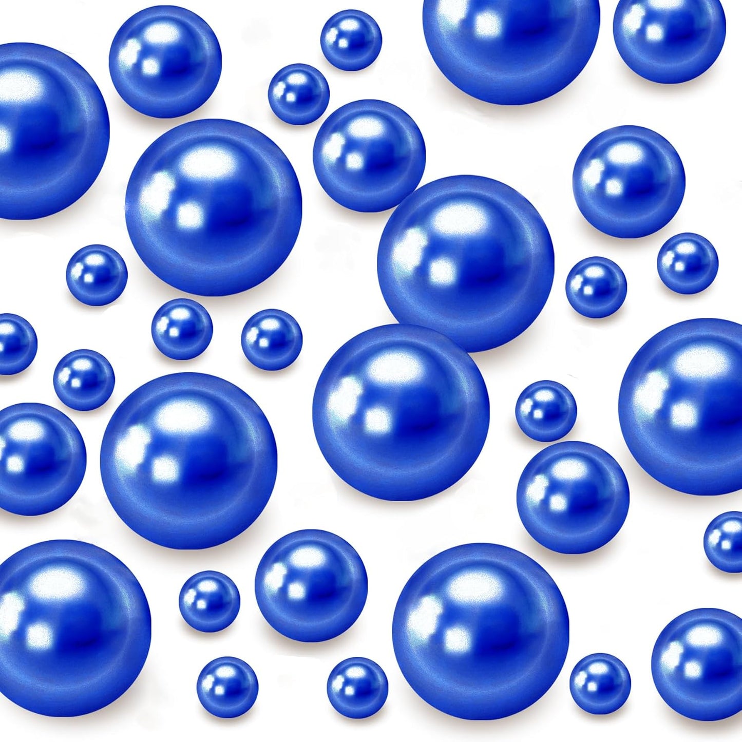 120 PCS 8/14/20mm No Hole Polish Pearl Beads for Centerpiece, Dark Purple Beads Decorative Vase Fillers, Plastics Pearls for Vases, Table Scatters, Wedding Party Decor