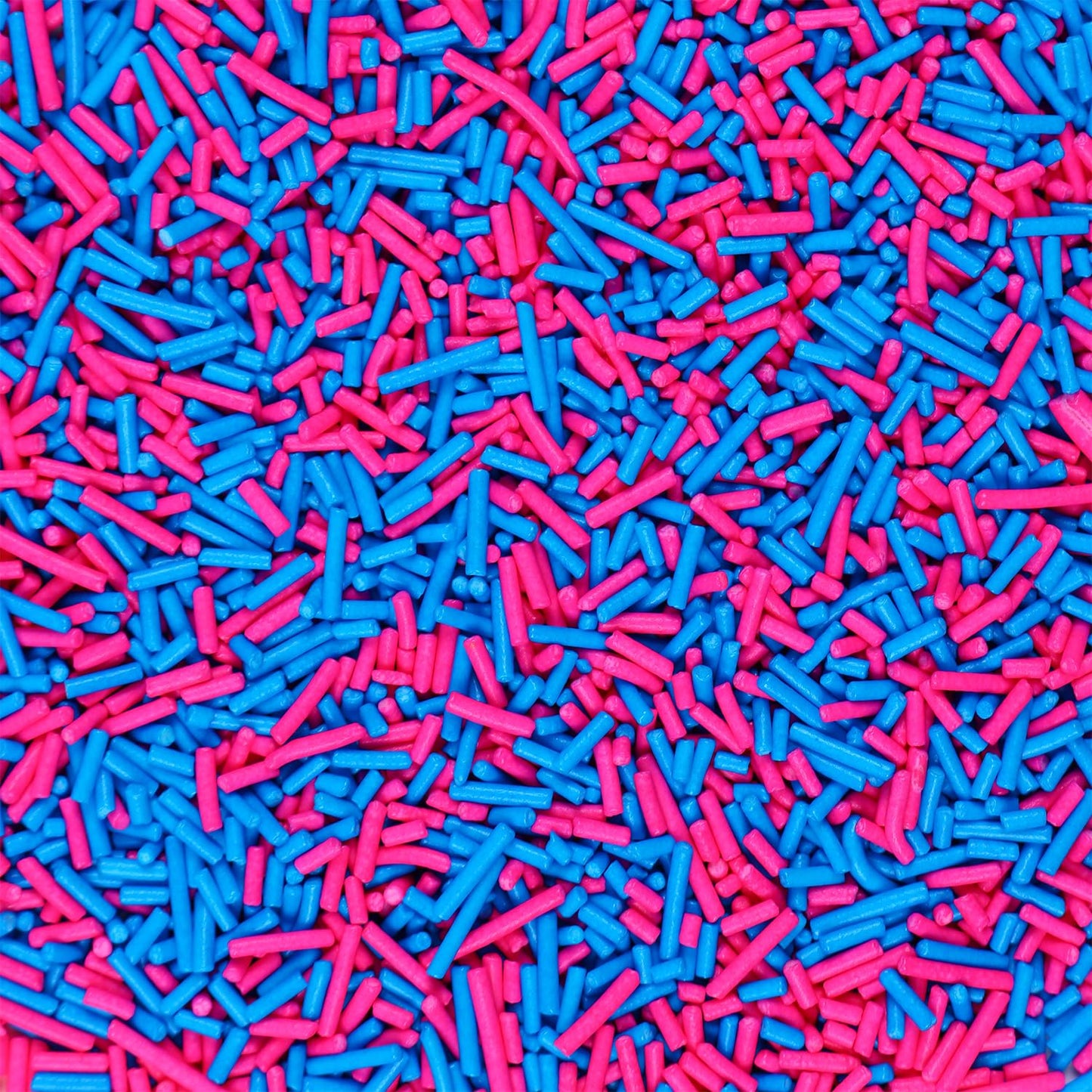 Edible Pink and Blue Sprinkles, Jimmy Sprinkles, Pink Jimmies Sprinkles, Blue Jimmies Sprinkles, Gender Reveal Sprinkles Candy for Cake, Cupcakes, Cookies, Macaron, and Ice Cream Topping(120g/4.23oz)
