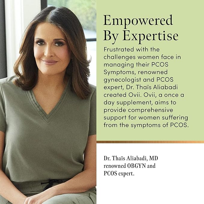 Ovii Hormone and PCOS Supplements - PCOS Supplement Powder with Antioxidants, Nutrients and Inositol for Women - 30/ct