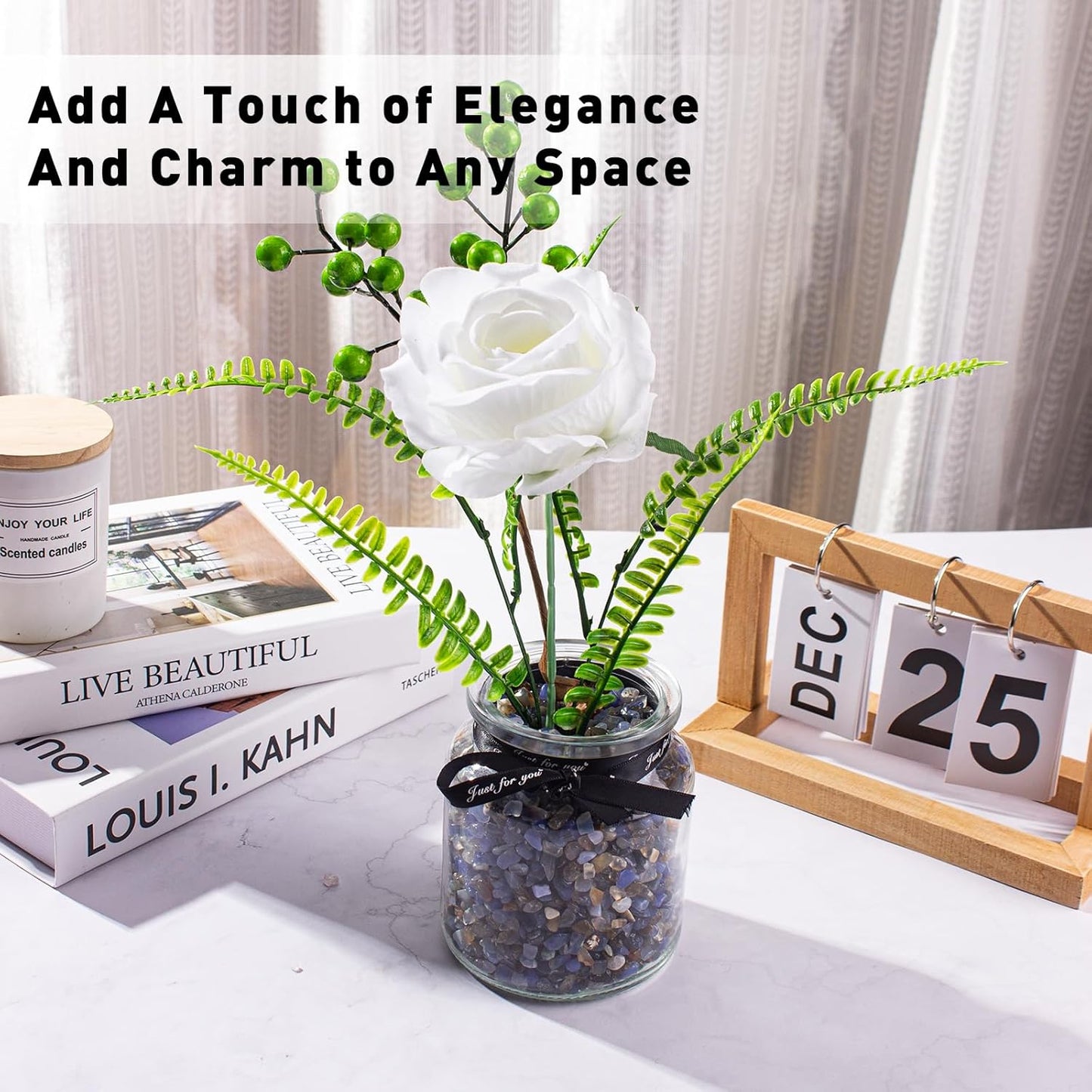 0.5 Lb/230g Blue Agate Crushed Stone Tumbled Chips Bulk, Natural Polished Aquarium Gravel Rocks Crystals Stones Decorative Fish Tank Pebbles Vase Filler - 5-7mm