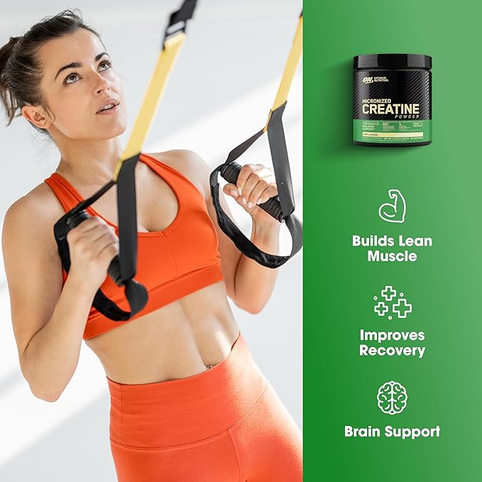 Optimum Nutrition Amino Energy - Pre Workout with Green Tea, BCAA, Amino Acids & Micronized Creatine Monohydrate Powder, Unflavored, Keto Friendly, 60 Serving