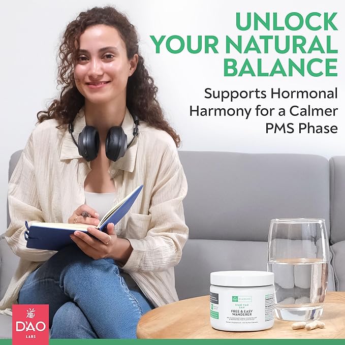 D’AO Labs Free & Easy Wanderer - Xiao Yao San - Herbal Capsules. 100 Herbal Capsules