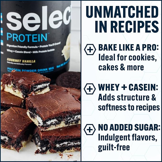 PEScience Select Protein Powder, Whey and Casein Blend, Clean Protein Powder for Women and Men, Low Calorie, Low Carb, Keto Friendly, Gluten Free, Chocolate Truffle, 55 Servings