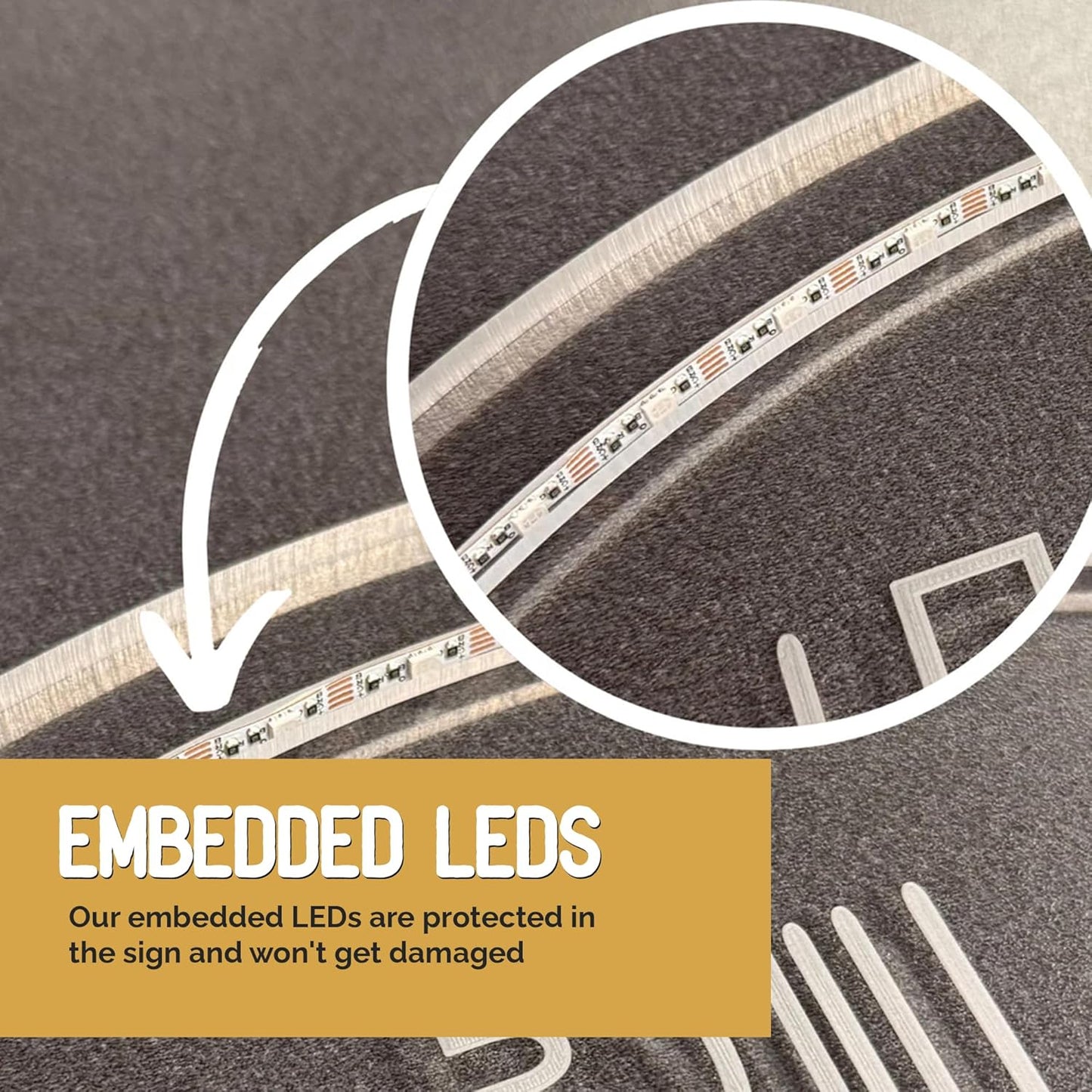 Custom Acrylic LED Bar Sign – Personalized Color Changing Wall Decor for Backyard Patio, Home Bar, Kitchen, or Man Cave (Bar & Grill, 20 INCHES)