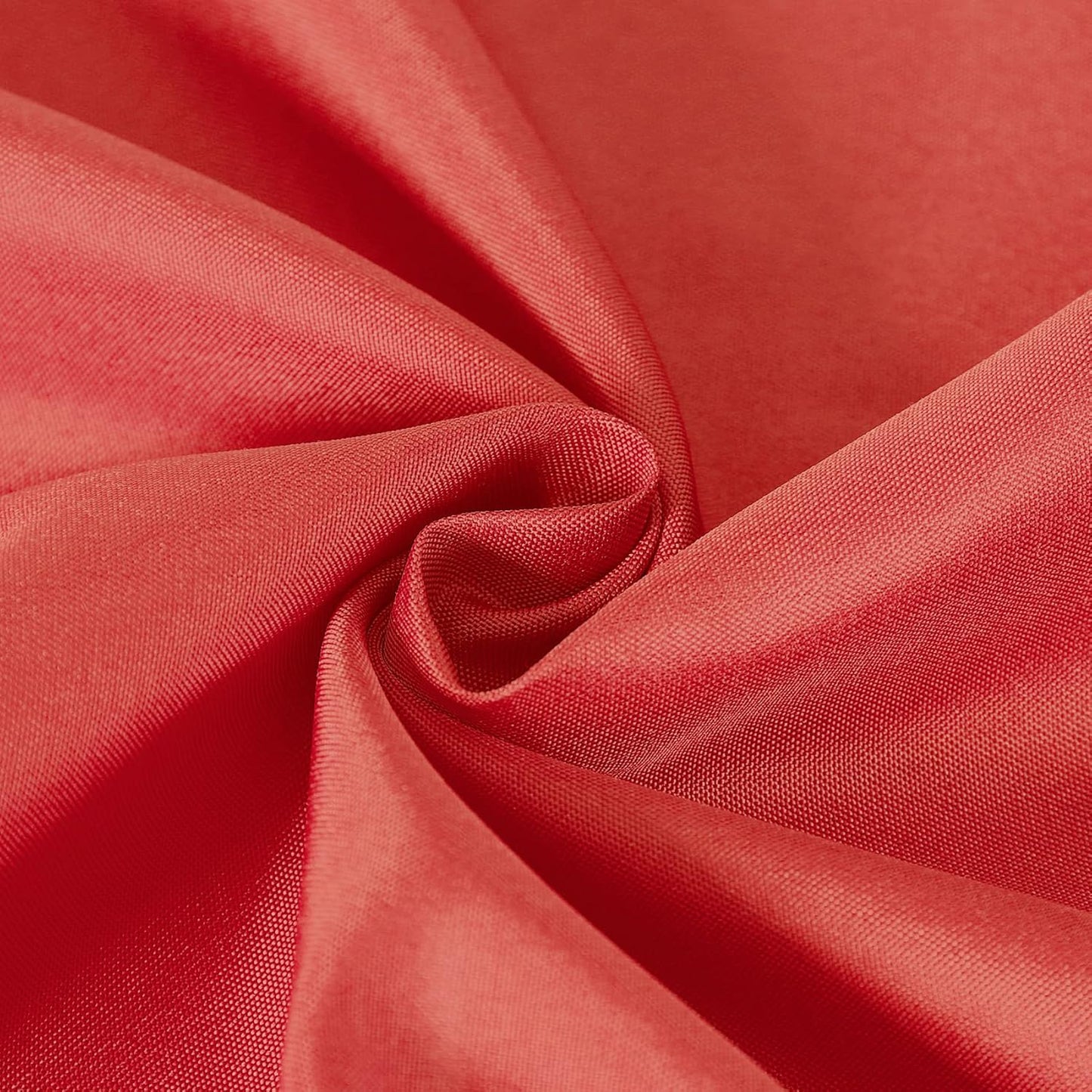 Cupuamon Square Tablecloth 52x52 inch Washable Polyester Fabric Table Cloth for Wedding Party Dining Banquet Decoration（52x52,Red）