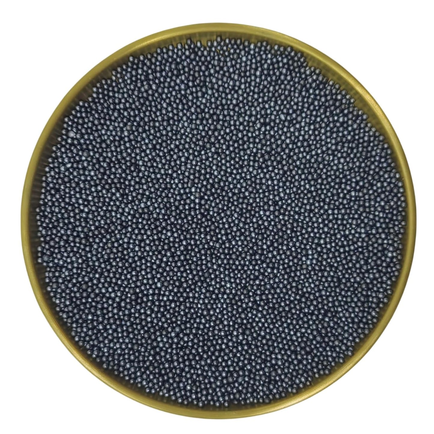 Edible Black Sprinkles Candy 2mm Mini Pearls Cake Decorations Cupcake Toppers Cookie Decorating Perfect for Wedding Party Valentine Halloween Christmas Supplies 3OZ