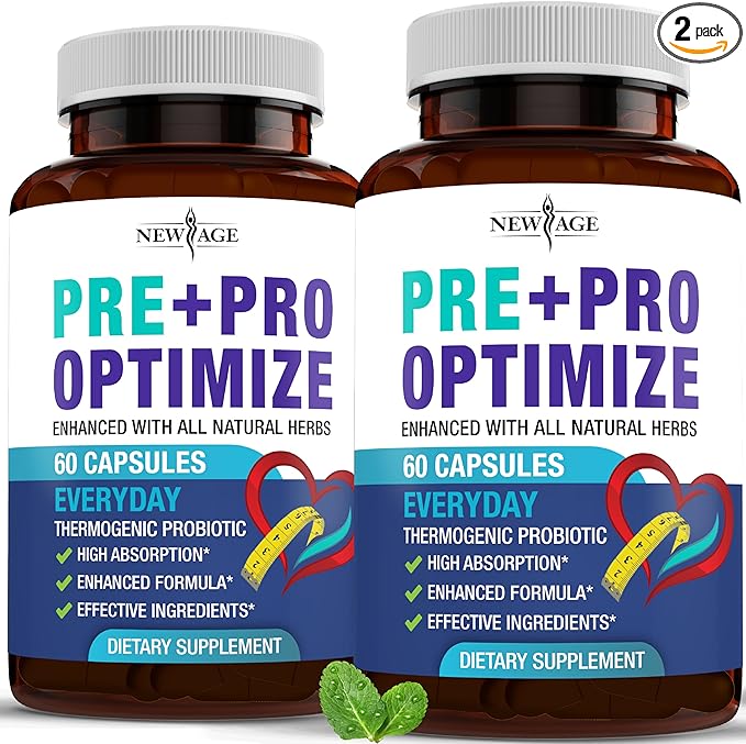 Pro Optimize Probiotics for Women, Menopause, 70 Billion CFU, Digestive Health - Relief for Bloating, Hot Flashes, Joint Support, Night Sweats - Gut Health & Metabolism - Dong Quai (120 (Pack of 2))