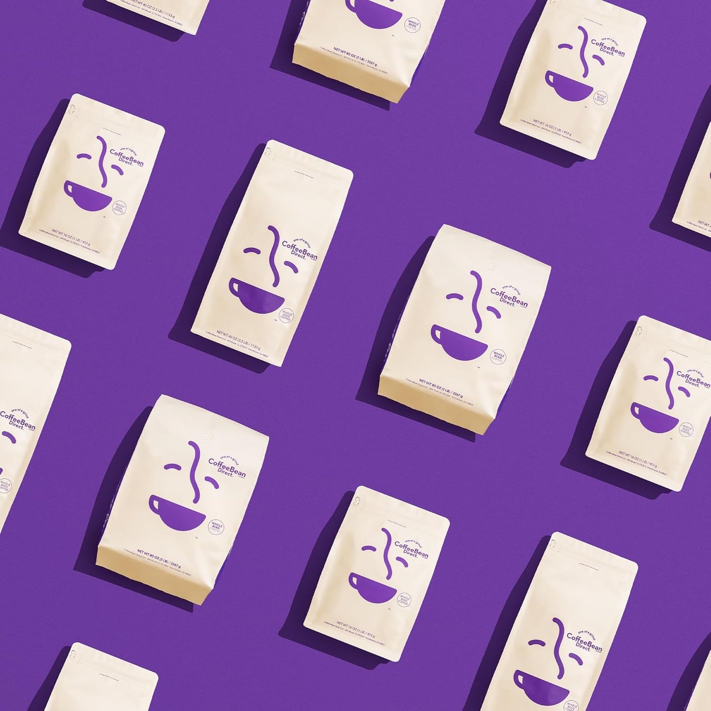 Coffee Bean Direct Kenya AA, Whole Bean Coffee, Light Roast, 2.5 Pound Bag (Pack of 1)