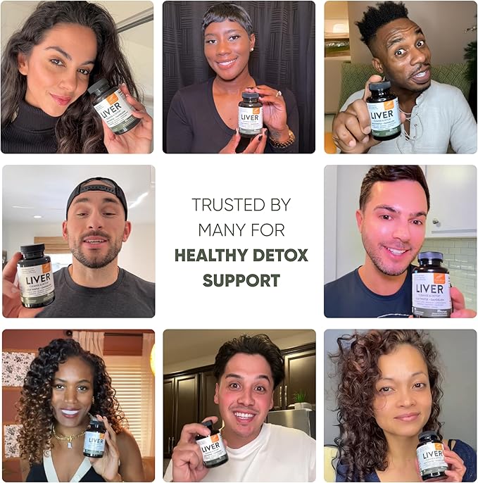 Sandhu's Liver Renew Cleanse Detox Support & 15 Day Gut Cleanse Support Dietary Supplement for Women & Men