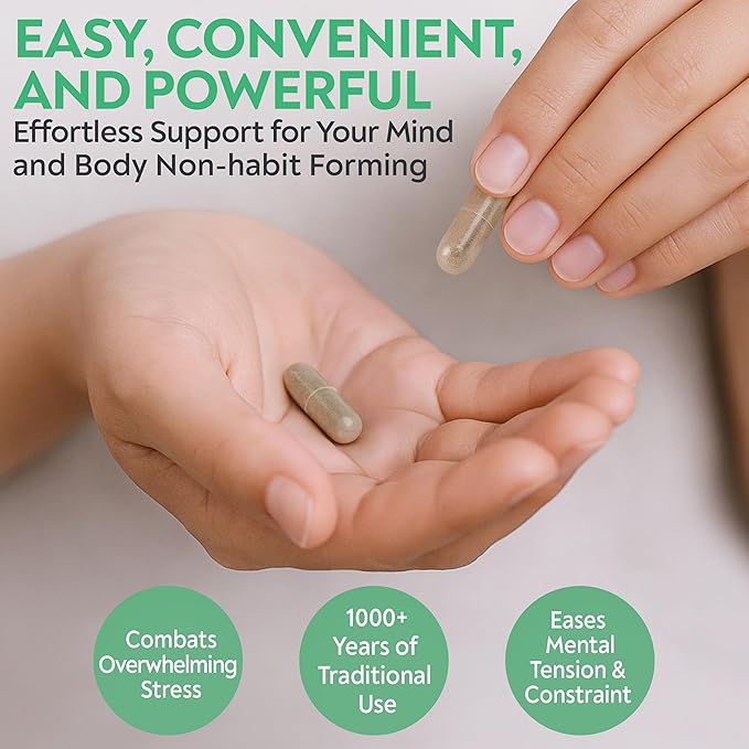 D’AO Labs Free & Easy Wanderer - Xiao Yao San - Herbal Capsules. 100 Herbal Capsules
