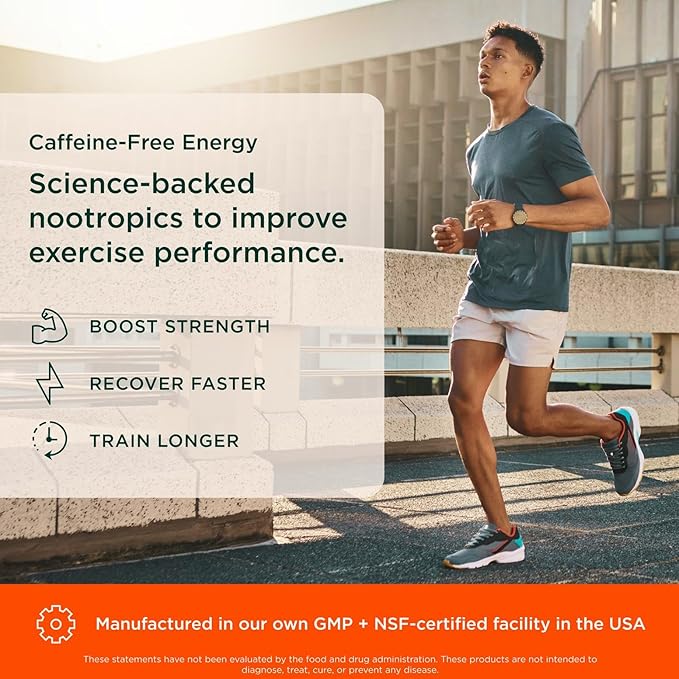 The Genius Brand Genius Pre - Clean Pre-Workout Powder for Energy, Focus & Fitness Support - No Artificial Flavors, Preservatives, or Proprietary Blends - Non-GMO - 20 Servings - Blue Raspberry