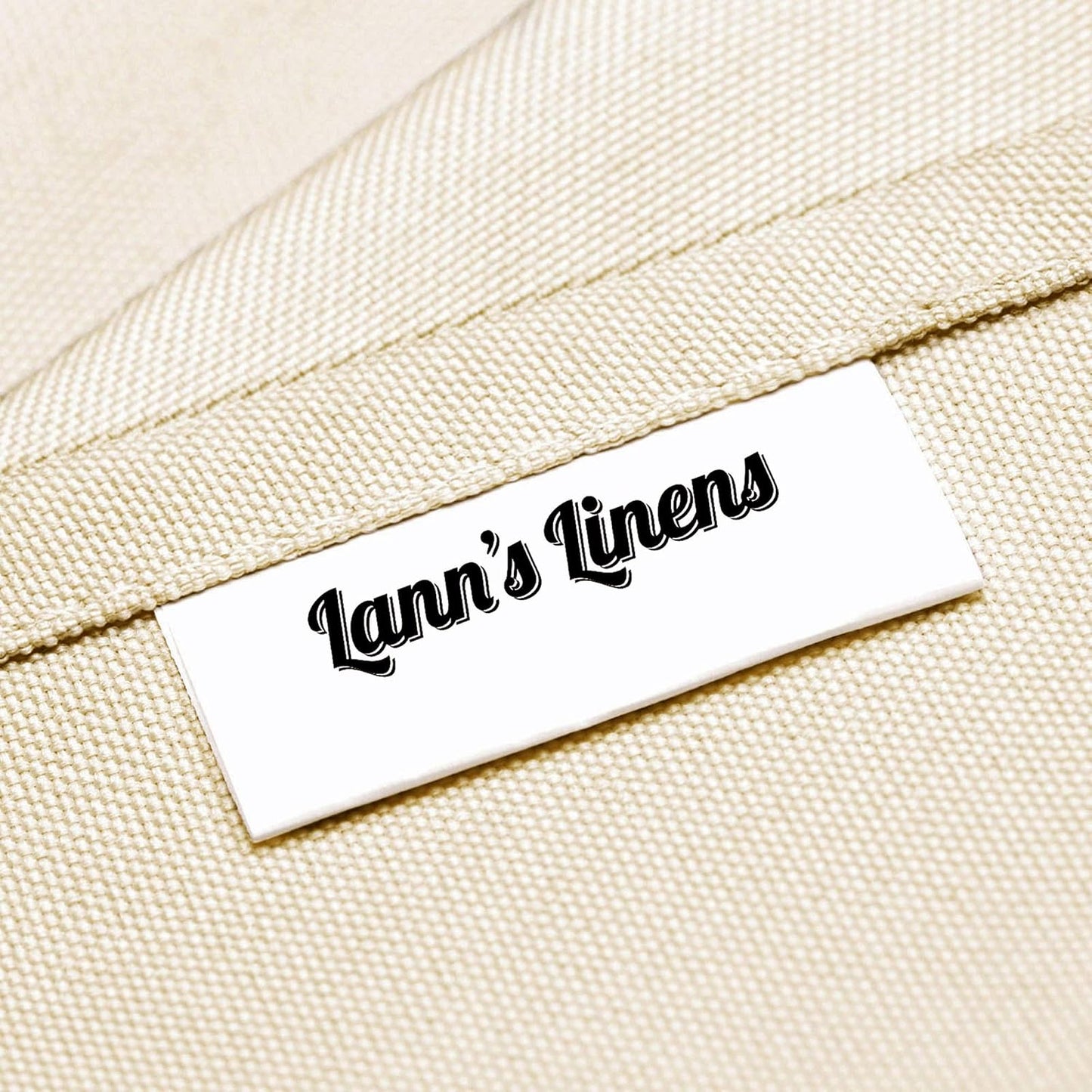 Lann's Linens - 54" Square Premium Tablecloth for Wedding/Banquet/Restaurant - Polyester Fabric Table Cloth - Ivory