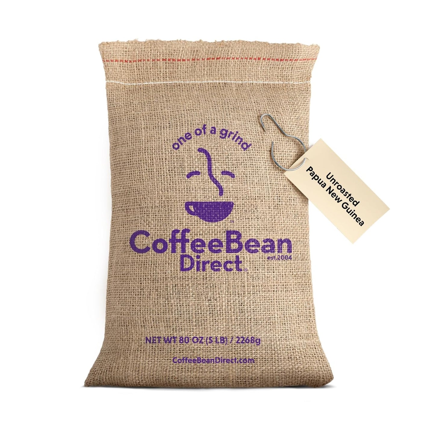 Coffee Bean Direct Unroasted Papua New Guinea, 5 Pound (Pack of 1)