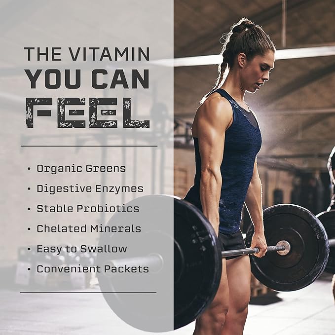 Myogenix Myovite Multivitamin – Daily Supplement – Designed for Athletes – Supports Joint, Heart, and Digestive Health – High Performance Vitamins for Men and Women – 44 Convenient Packets
