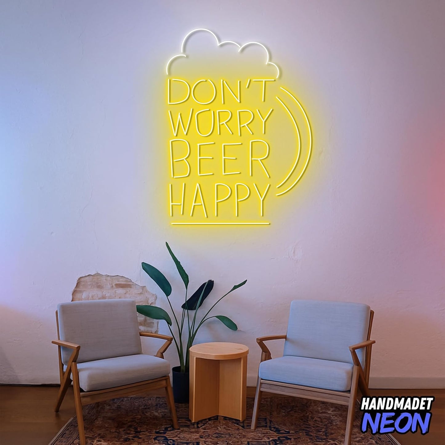 Handmadetnoensign Personalized Billiards Neon Sign, Custom Billiard Decor Led Light, Decorative Wall Art Lights Signs, Lounge, Game Room Gifts For Friends, Kids, Dad, Brother (Beer)