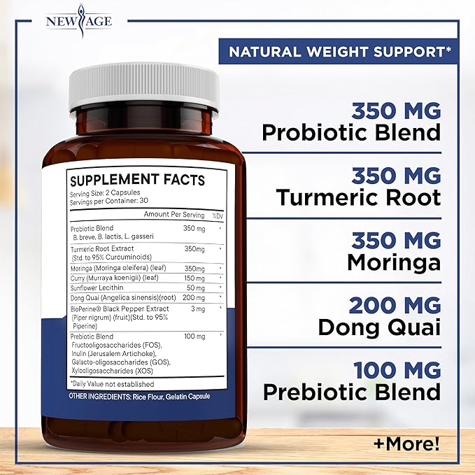 Pro Optimize Probiotics for Women, Menopause, 70 Billion CFU, Digestive Health - Support for Bloating, Hot Flashes, Joint Support, Night Sweats - Gut Health & Metabolism - Dong Quai (180 (Pack of 3))